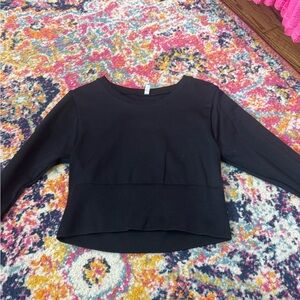 Black Women's Top aerie offline